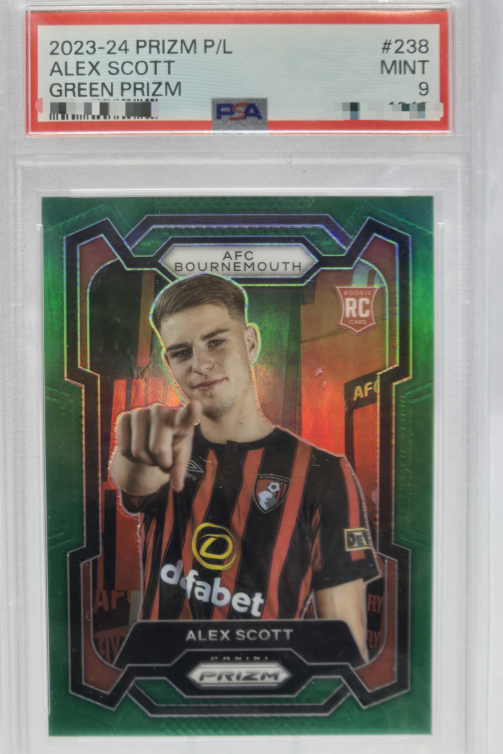 2023-24 EPL PRIZM ALEX SCOTT /5 PSA9 대표 이미지