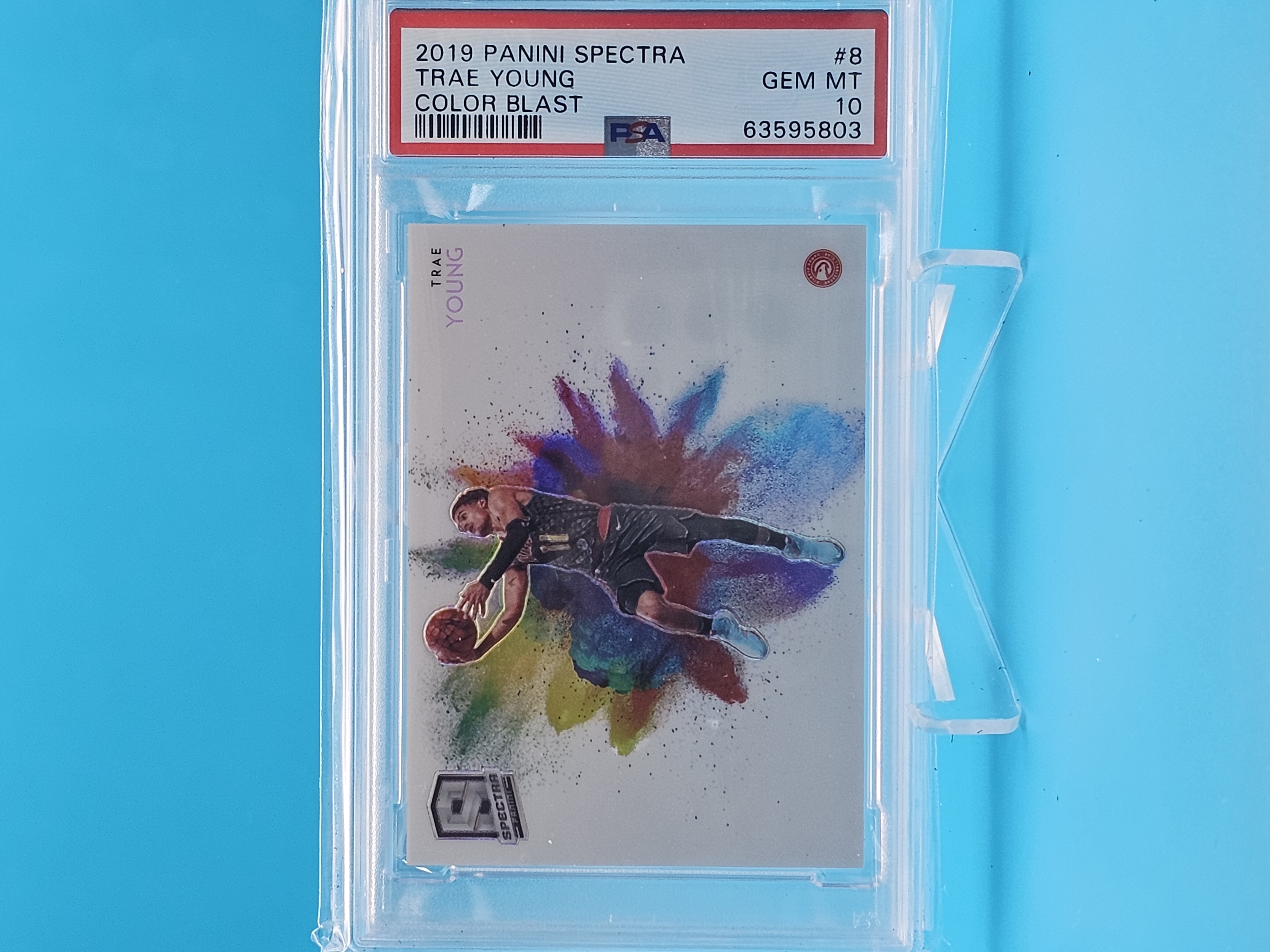 2019 Panini Spectra ColorBlast Trae Young PSA10 대표 이미지
