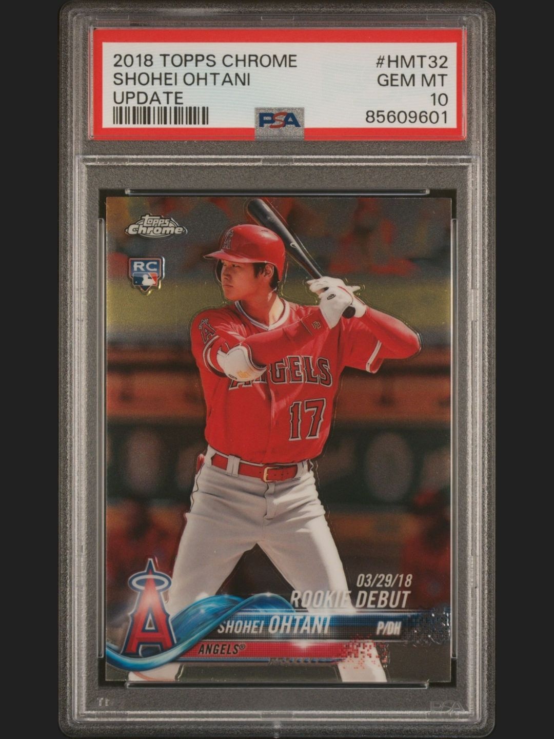 2018 Topps Chrome Shohei Ohtani Update 대표 이미지