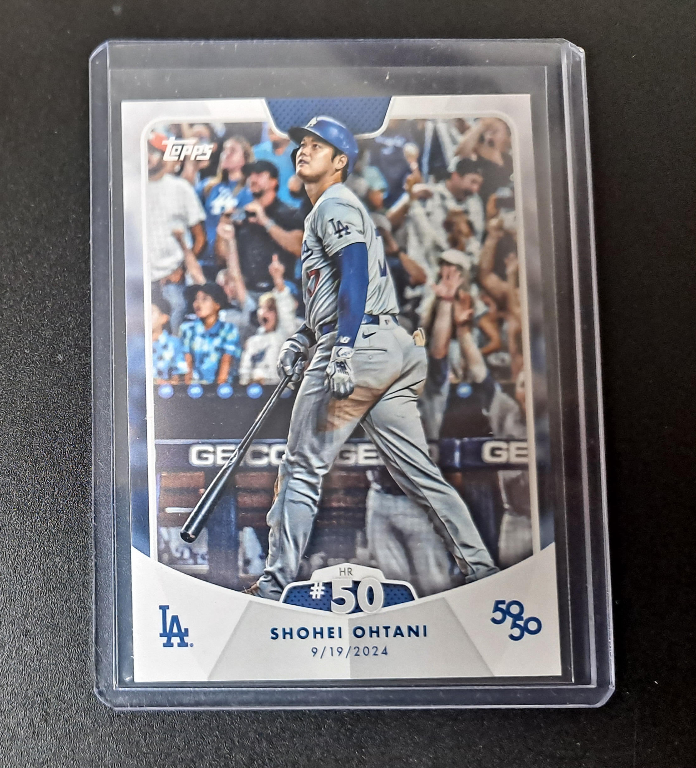 2024 Topps 50/50 Shohei Ohtani Home Run #50