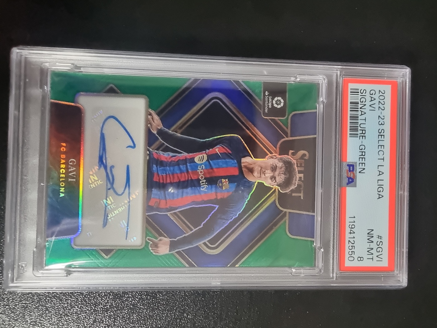 2022-23 Panini Select Auto Gavi 대표 이미지