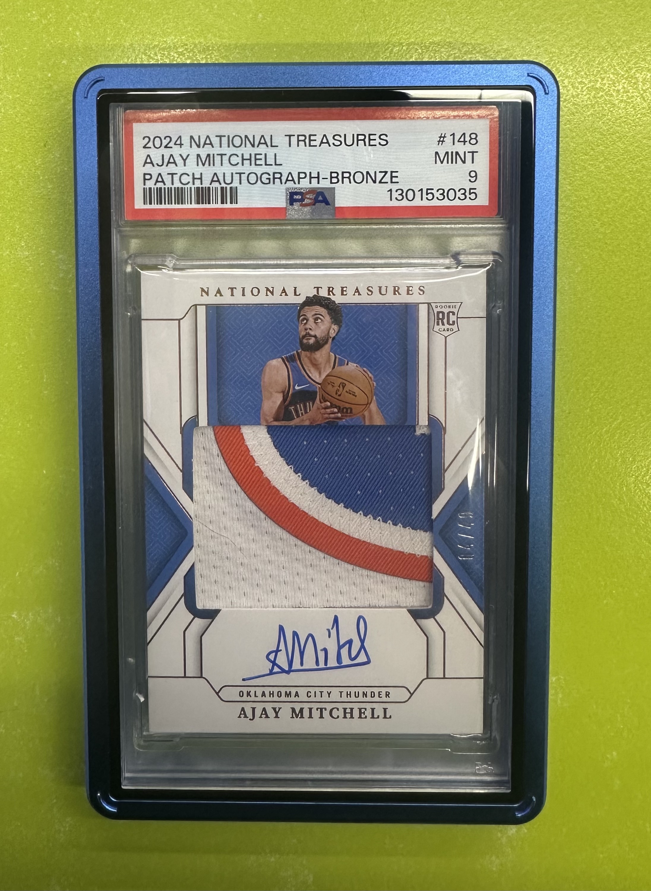 2024 national treasure Ajay mitchell RPA /49 PSA 9 대표 이미지