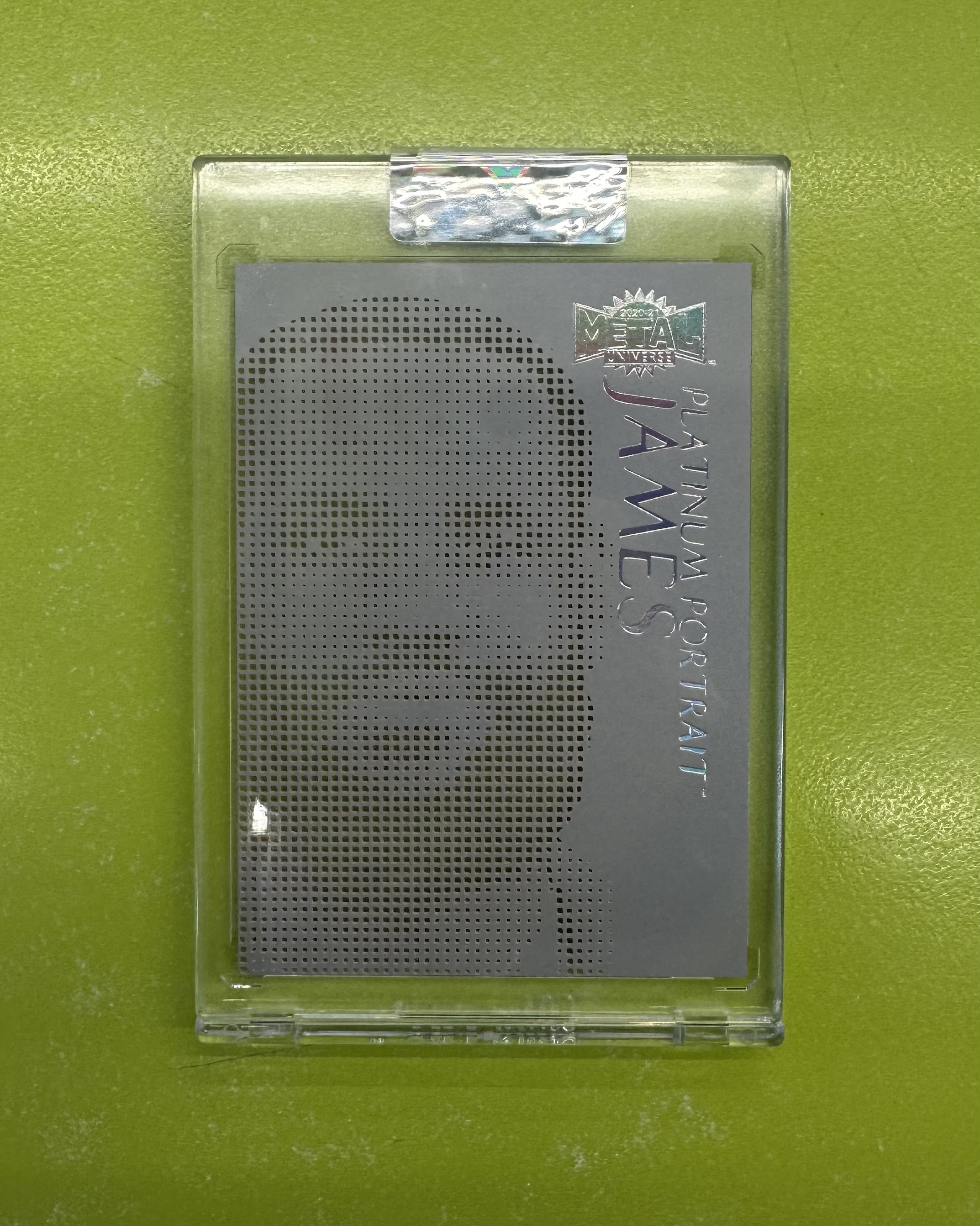 2021 Metal Universe Platinum Portraits Diamond Club LeBron James #PP1 대표 이미지