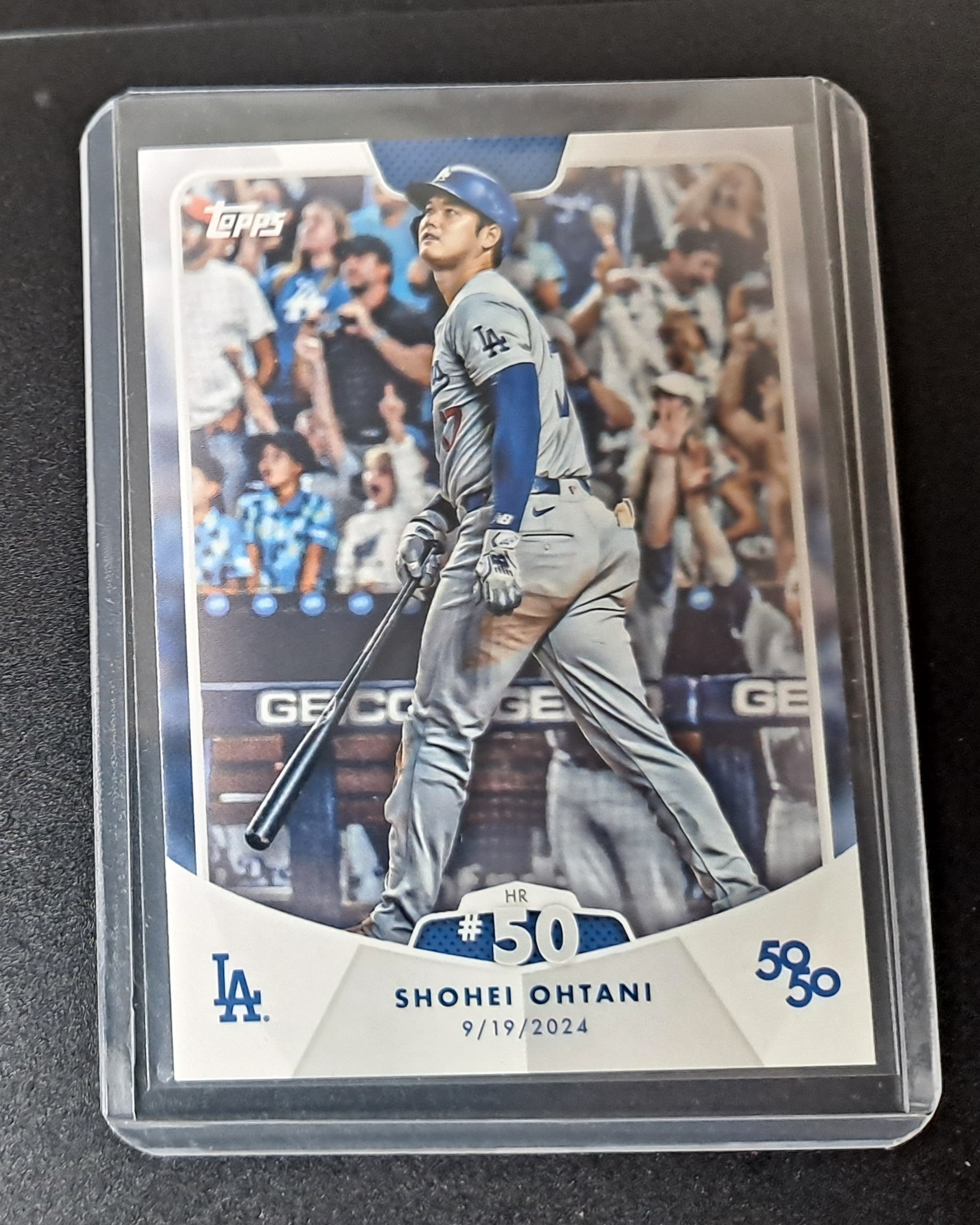 2024 Topps 50/50 Shohei Ohtani Home Run #50