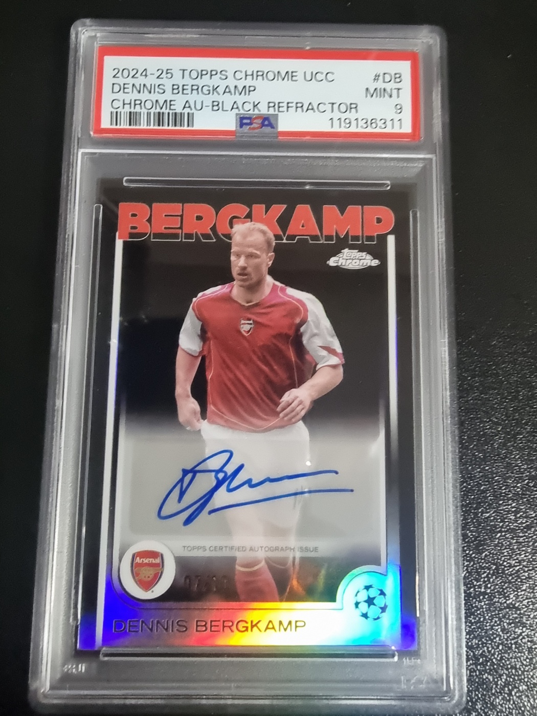 2024-25 Topps Chrome Auto Dennis Bergkamp 대표 이미지
