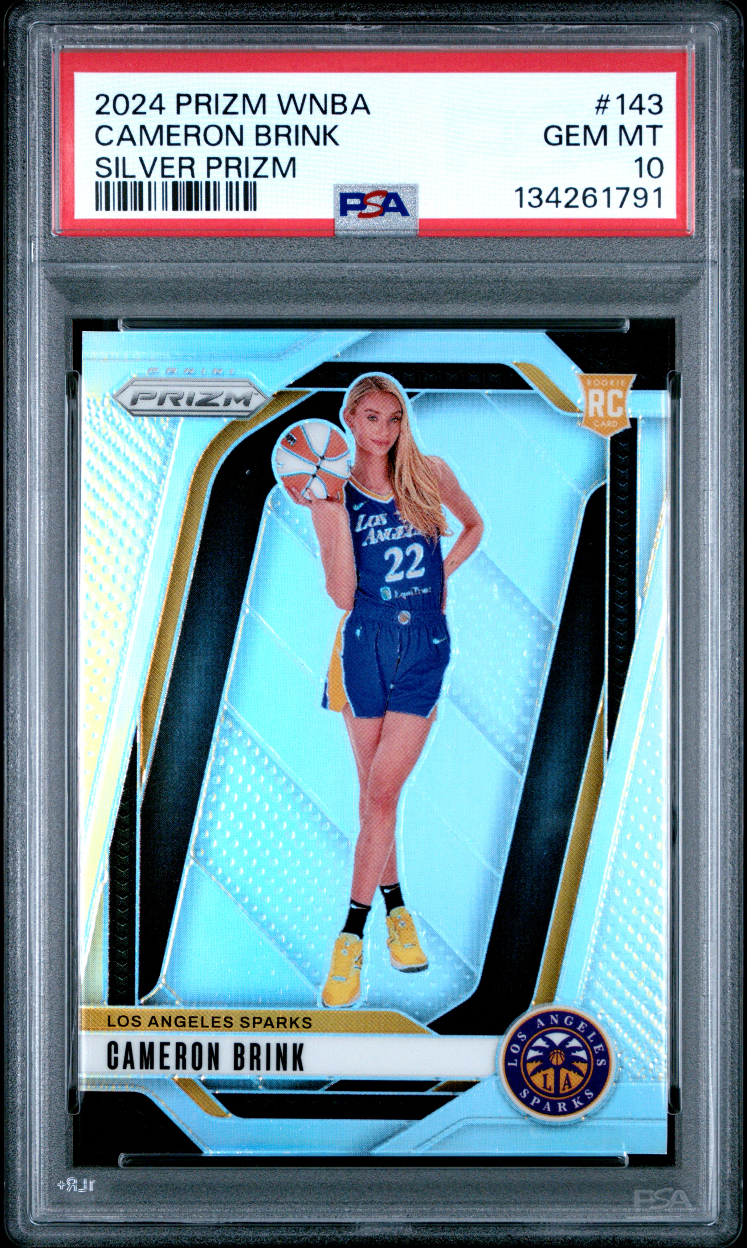 2024 WNBA PRIZM CAMERON BRINK SILVER VAR. PSA10 대표 이미지