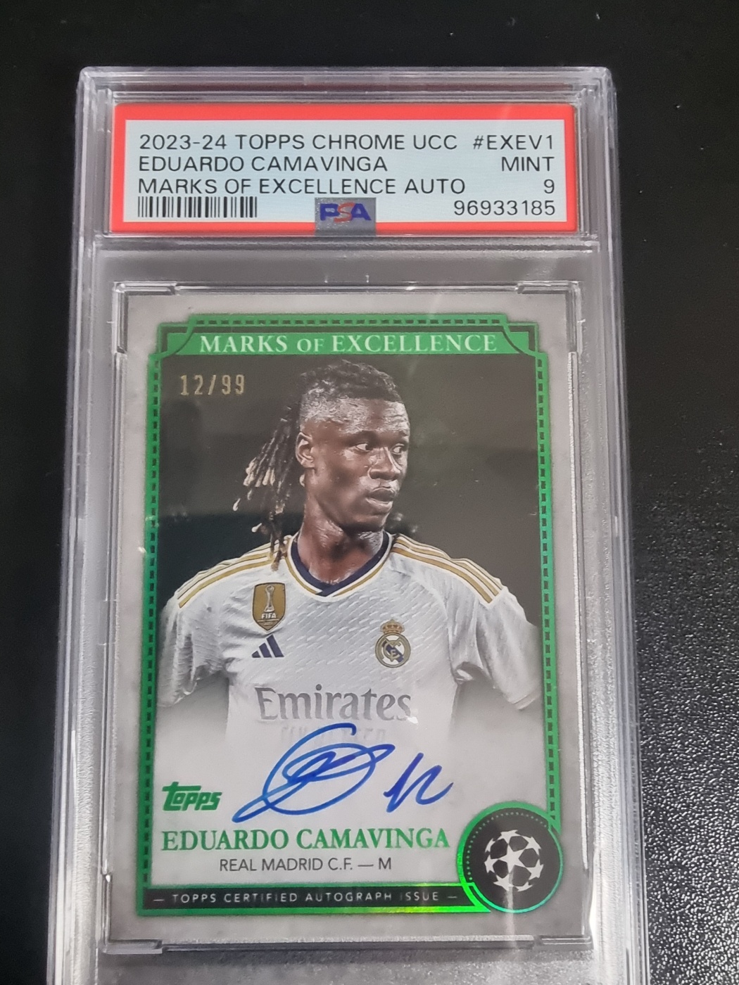 2023-24 Topps Chrome MOE Auto Eduardo Camavinga 대표 이미지