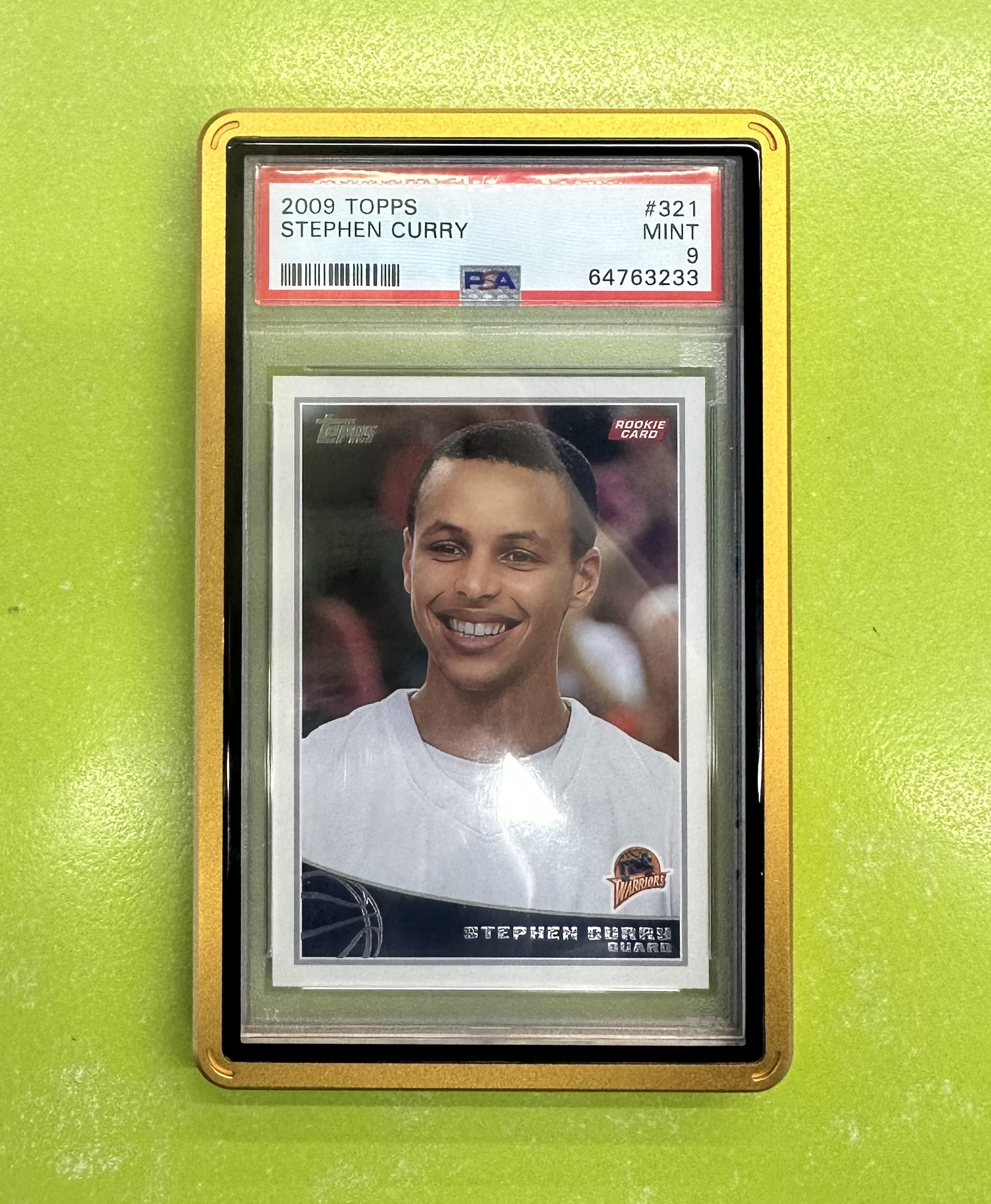 2009 TOPPS Stephen Curry PSA 9 대표 이미지