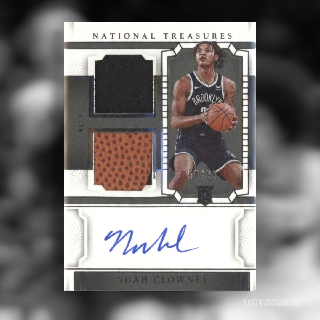 2023-24 Panini National Treasures Noah Clowney /99 RPA 대표 이미지