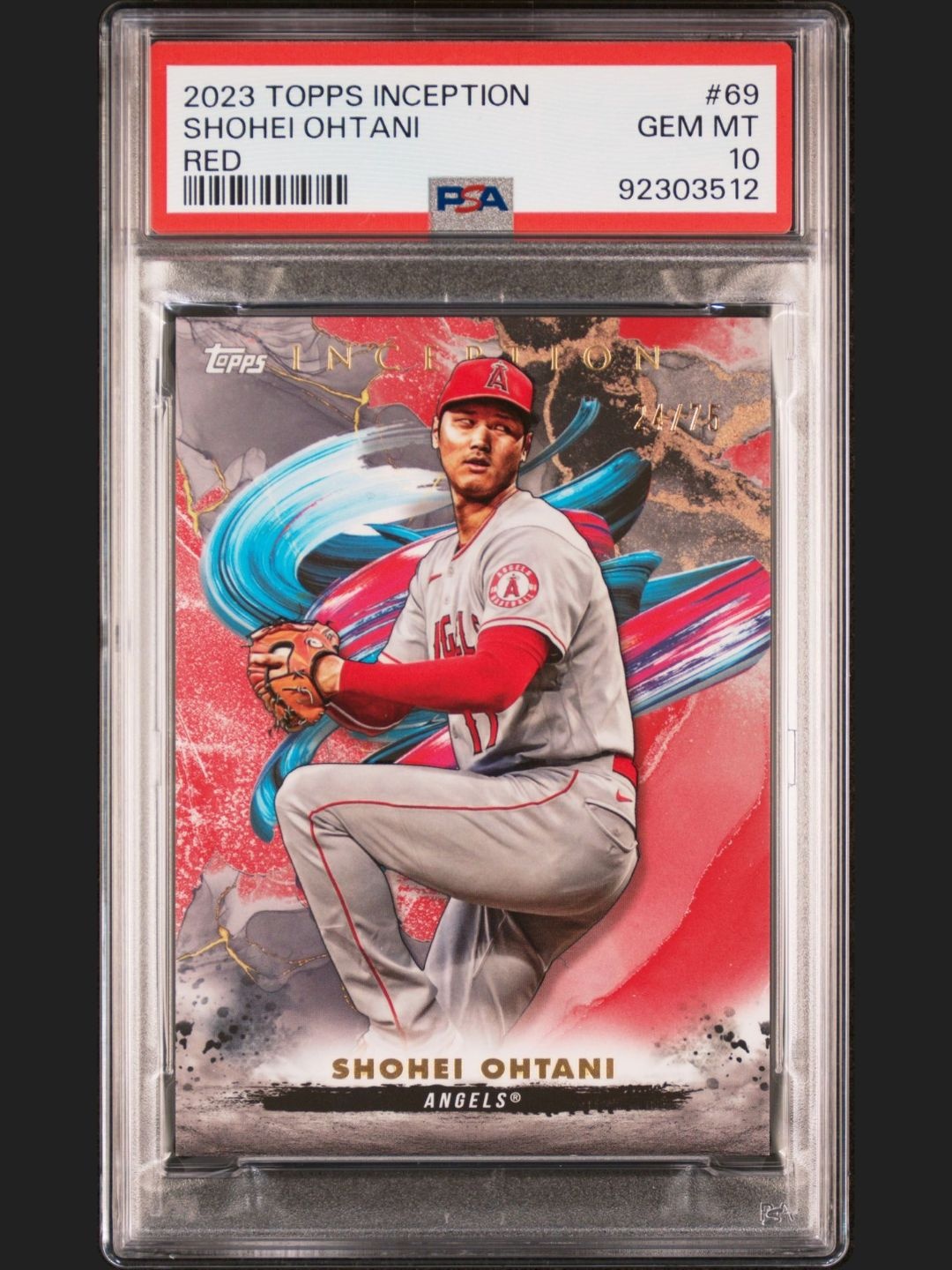 2023 Topps Inception Shohei Ohtani Red 대표 이미지
